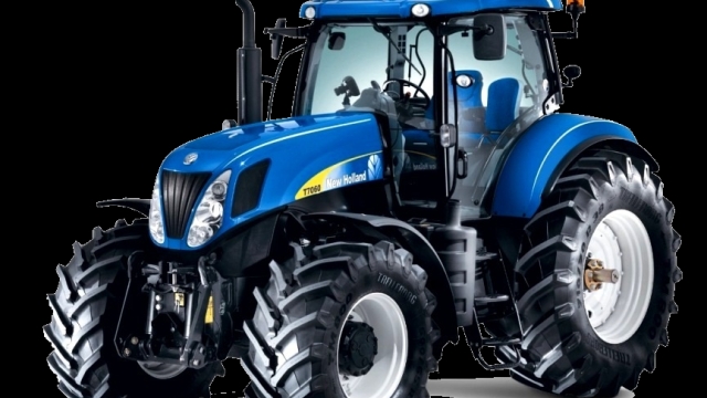 The Mighty Holland Tractor: Revolutionizing Farming Efficiency